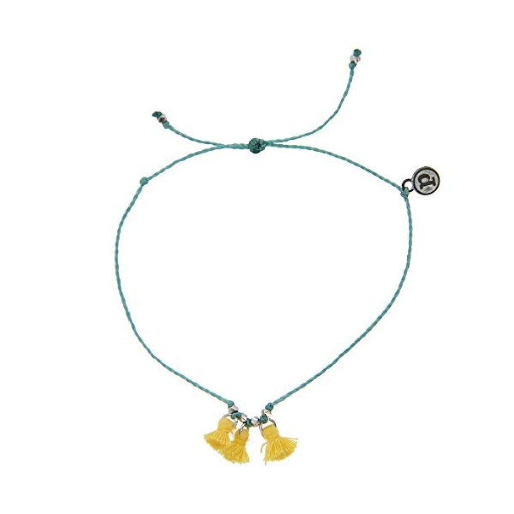 Puravida Anklet - Triple Tassel Anklet